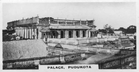 Palace, Pudukottai, Tamil Nadu, India, c1925