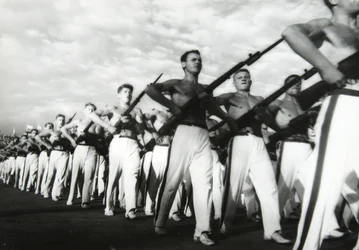 Parade of the Young Communists, Moskva, USSR, 1930-tallet