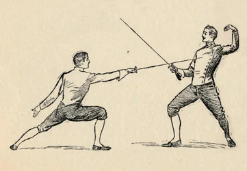Parry in Tierce - Fekting, 1912