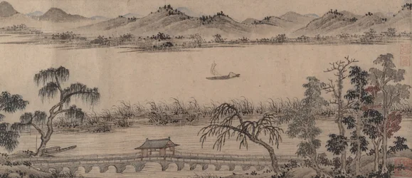 Paviljongen til Hovering Rainbow Bridge, 1500-tallet.