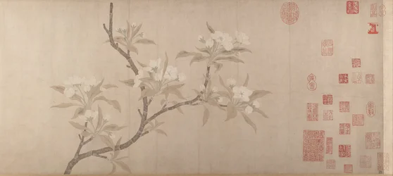 Pæreblomster, ca. 1280.