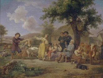 Bønders lystighet, andre halvdel av 1700-tallet.