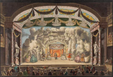 Peep Show Image , ca 1770.