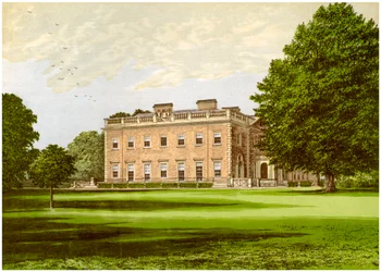 Peper Harow, Surrey, hjemmet til Viscount Midleton, c1880