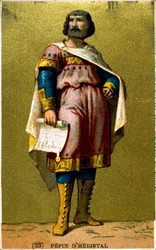 Pepin dHeristal, frankisk hersker, 1800-tallet