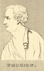 Phocion, c402-c318 f.Kr., 1830.
