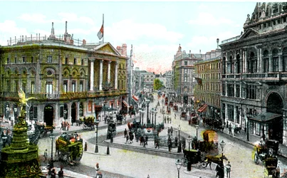 Piccadilly Circus, London, 1900-tallet