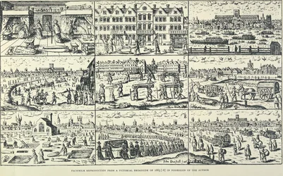 Bildeskildring av den store pesten, 1665