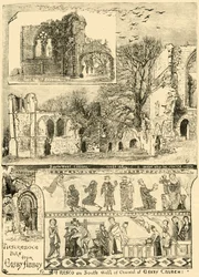 Pittoreske biter fra Easby Abbey, 1898.