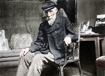 Pierre-Auguste Renoir , fransk kunstner, 1917