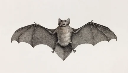 Pipistrelle flaggermus, flaggermus i Egypt