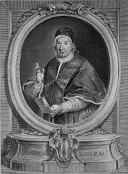 Pave Benedikt XIV (gravering)
