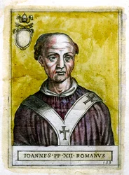 Pave Johannes XII c937-964, c1800-tallet
