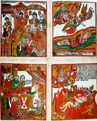 Populært russisk religiøst trykk, 1800-tallet