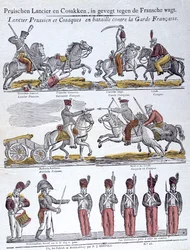 Populært bilde av Napoleonskrigene, 1800-tallet