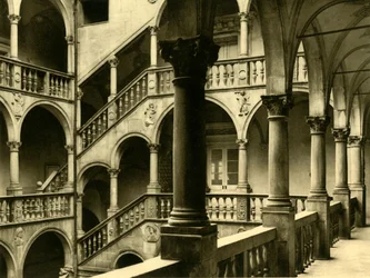 Porcia slott, Spittal an der Drau, Kärnten, Østerrike, c1935.