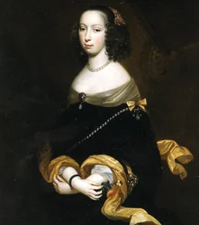 Portrett av Anne de Croÿ 1564-1635, hertuginne av Aarschot, 1633.