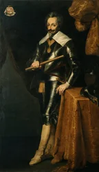 Portrett av Karl III av Croÿ 1560-1612, 1600-tallet.