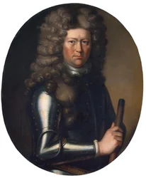 Portrett av Cornelius Cruys 1655-1727, viseadmiral for den keiserlige russiske marinen, første halvdel av