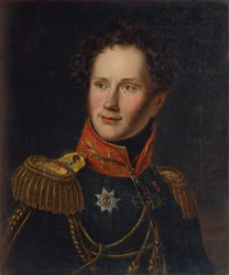 Portrett av grev Alexey Fyodorovich Orlov 1787-1862, ca. 1810
