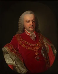 Portrett av grev Ferenc Esterházy de Galántha 1715-1785.