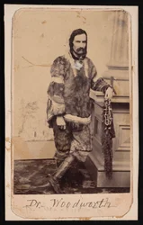 Portrett av Dr. John Maynard Woodworth 1837-1879, før 1879.