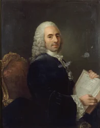 Portrett av Francois Quesnay 1694-1774, 1743.