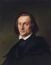 Portrett av Franz Liszt 1811-1886