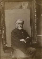 Portrett av Henri Fantin-Latour 1836-1904, ca 1895-1900.