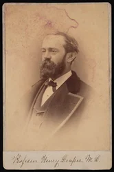 Portrett av Henry Draper 1837-1882, før 1876.