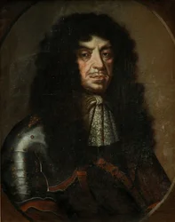 Portrett av Johannes II Casimir Vasa 1609-1672, konge av Polen og storhertug av Litauen, andre halvdel av 1600-tallet.
