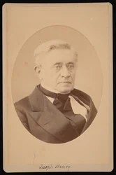 Portrett av Joseph Henry 1797-1878, før 1878.