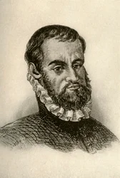 Portrett av Pedro Menendez de Aviles, viser spansk kjole, c1570-1580, 1937.