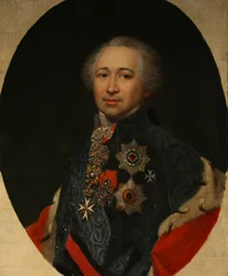 Portrett av prins Alexander Kurakin 1752-1818, 1810-årene