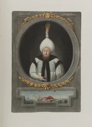 Portrett av Sultan Mustafa III 1717-1774, 1815