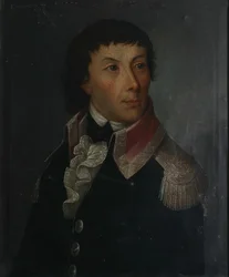 Portrett av Tadeusz Kosciuszko 1746-1817, tidlig på 1800-tallet.