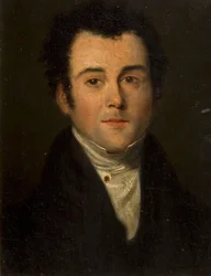 Portrett av William Hutton 1723-1816, 1750-1800.