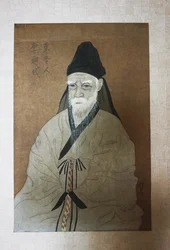 Portrett av Yi Hwang 1501-1570, 1900-tallet.