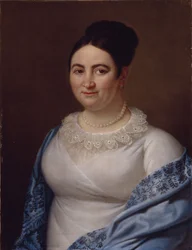 Portrett av en dame, 1855