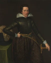 Portrett av en mann, ca. 1610.