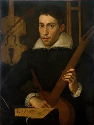 Portrett av en musiker, c1570-1590