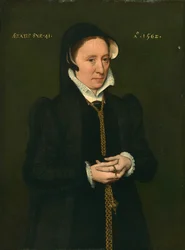 Portrett av en kvinne, 1562.