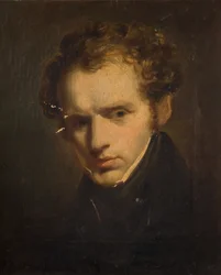Portrett av en ung mann, 1840.