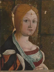 Portrett av en italiensk kvinne.