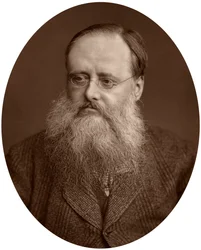 Portrett av en gammel mann med skjegg, tidlig på 1900-tallet