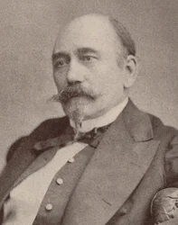 Portrett av komponisten Aimé Maillart 1817-1871.