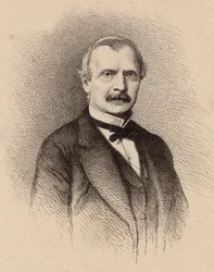 Portrett av komponisten Auguste Mermet 1810-1889, 1876.