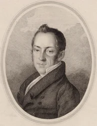 Portrett av komponisten Saverio Mercadante 1795-1870.