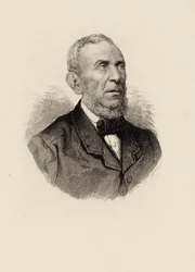 Portrett av komponisten Saverio Mercadante 1795-1870.