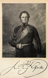 Portrett av kong Frederick William IV av Preussen 1795-1861.